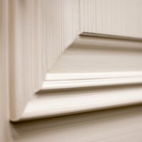 Крашеная МДФ панель с багетной рамкой