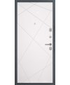 Дверь входная белая 74 - Лучи милк